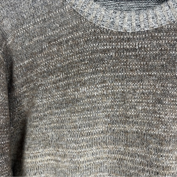 Men's Brown Gradient Lt Brown Ombre Crewneck Sweater Sonoma Size XL Winter Fall - Picture 8 of 11